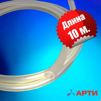 Фото №0 Шланг ПВХ, D - 10 мм, пищевой, 10 метров