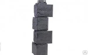 Фото №0 Угол наружный камень Природный (455х171)мм для фасадной панели "FineBer "