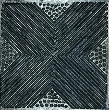 Фото №0 Чугунная плитка "Канва"