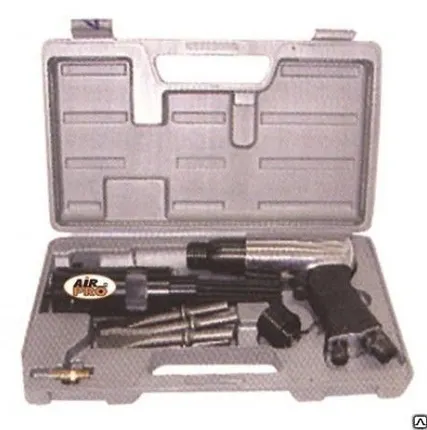 Фото №0 Молоток зубильный пневматический AIRPRO SA7100AK с комплектом зубил