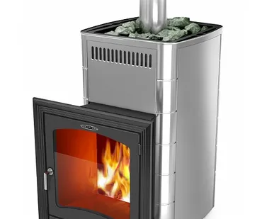 фото Банная печь ТМФ Калина II Inox БСЭ НК ПРН