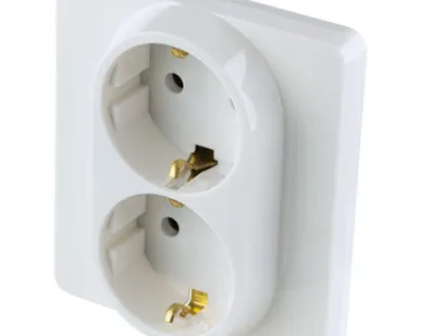 фото Розетка Inspiria 16А 250В 2х2P+E немецк. стандарт бел. Leg 673750