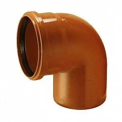 Фото №0 Отвод ПВХ 90˚(колено) 110