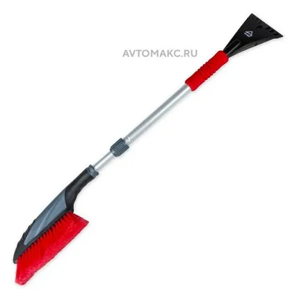 Фото №0 ARNEZI Щетка для очистки снега со скребком и телескопической ручкой 89 - 115 см