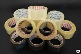 Фото №0 Клейкая лента упаковочная 75мм*57м, прозрачный 45мк