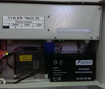 Фото №0 4 канальный IP видеорегистратор NVR Интегрированный WMI BW-7804T-PL PoE4