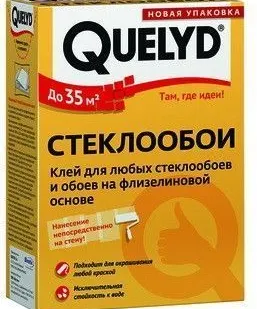 фото Клей обойный &quot;QUELYD&quot; Стекловолокно 500г (35м2) 1/30 Франция