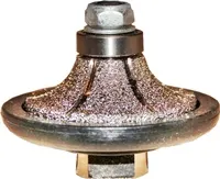 Фото №0 Профильная фреза Vacuum brazed &quot;H-20&quot; SpSh7/65/20/М14 для обработки гранита/мрамора