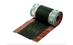 фото Аэроэлемент конька/хребта MDM VR300 коричневый, 300*5000 мм