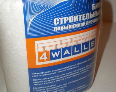 фото Бинт строительный 100мм*30м повышенной прочности 4Walls/20