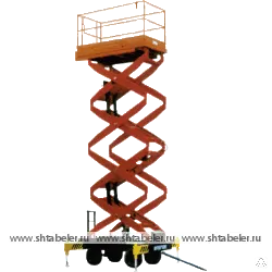 Фото №0 Ножничная вышка LM WPSM-050-060