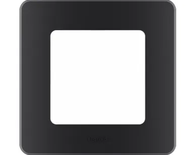 фото Inspiria Рамка 1-м антрацит Leg 673933 Inspiria