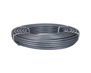 фото Труба PEХ-а 25*3.5 мм с кислородным слоем EVOH STOUT серая (в бухтах 9 м)