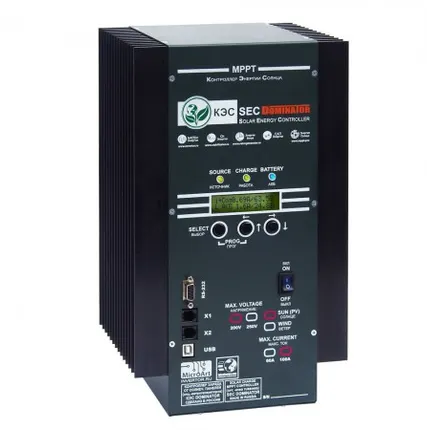 Фото №1 Контроллер для ветрогенератора КЭВ Dominator MPPT 5 кВт