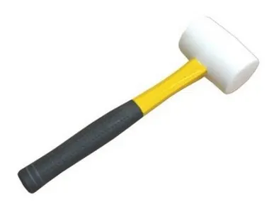 фото Киянка белая с фиберглассовой ручкой 65мм (0,9кг) БИБЕР