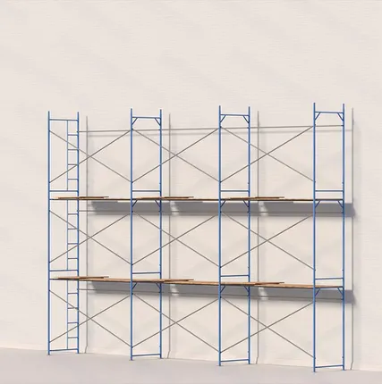 Фото №0 Леса рамные строительные ЛРСП-40 6х9 м (2 яруса под настил)