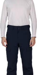 фото Брюки мужские утепленные ACTIVE, синий-флуоресцентный оранжевый