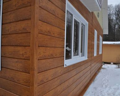 фото Металлический сайдинг