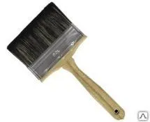 Фото №0 Кисть плоская смесь щетин PBT 100мм Профи