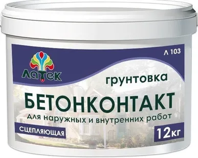 фото Бетоконтакт ОПТИМИСТ 12 кг для внутр. и нар. работ (на 60 м2)