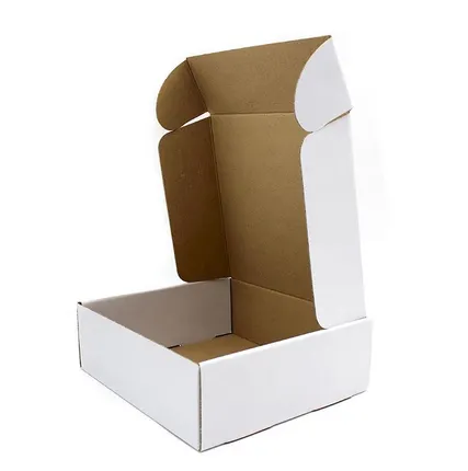 Фото №0 Короб почтовый тип "Е", 265х165х50 мм, Т-23 белый/бурый