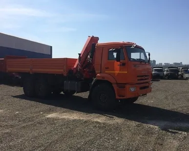 фото КМУ КАМАЗ 43118-3079-46+FASSI F155A.0.22(6160кг-2,15 м,/1660кг-8,0м)