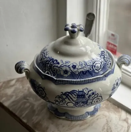 Фото №0 Cупница 3,4 л Gefle Tokio фарфор Швеция