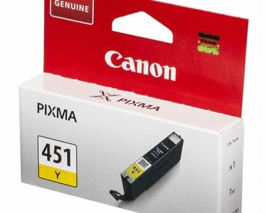 фото Картридж Canon CLI-451Y 6526B001