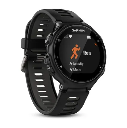 Фото №0 Часы Garmin Forerunner 735XT HRM-Run черно-серые