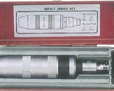 фото Отвертка ударная с наконечниками, 6 предметов