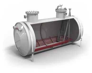 фото Ёмкость дренажная подземная