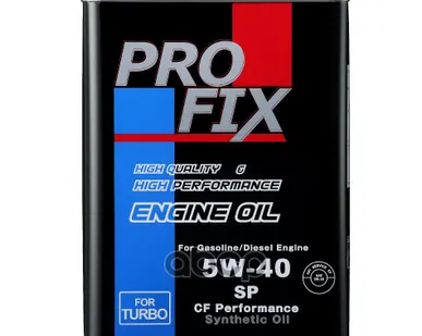 фото Profix Масло моторное 5W-40 4л Profix - SP5W40C