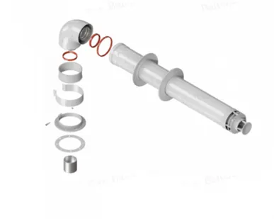 фото Комплект дымохода Стандарт Универсал.. 60/100 -750 мм (кроме Immergas и Navien Deluxe 75/100 стар.)