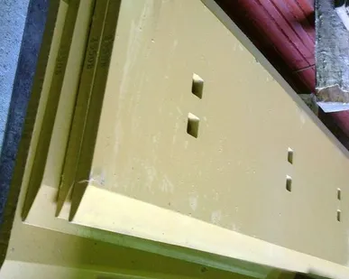 фото Нож средний 5D9556 1826x152x19 (400-500HB) для спец.техники XGMA XG 31651 (средний отвал)