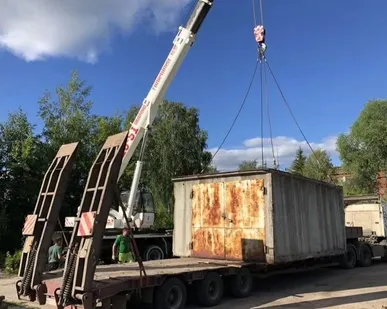 фото Перевозка габаритного груза весом до 60 тонн по городу