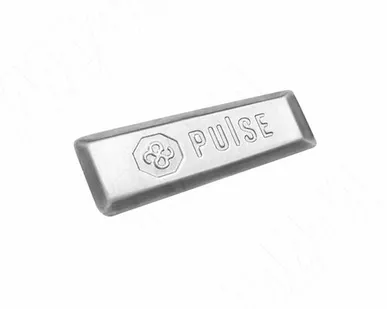 фото HARMONY накладка декоративная на плечо петли, с логотипом, никель (510Y500C)