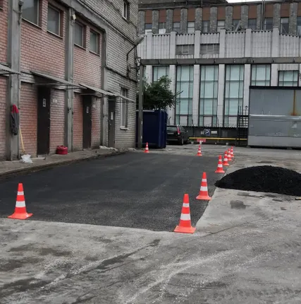 Фото №5 ямочный ремонт асфальтового покрытия цена расценка за 1м2 спб