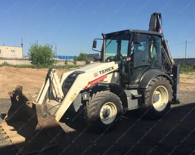 фото Аренда экскаватора-погрузчика Terex 880SX, Железнодорожный
