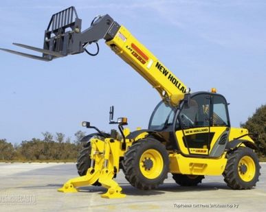 фото Колесный телескопический погрузчик New Holland LM1333