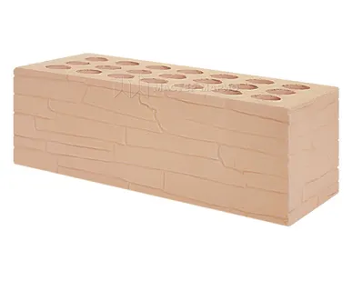 фото Кирпич лицевой керамический «Светлый» «Плитняк» пустотелый утолщенный