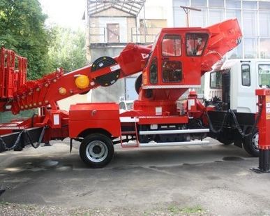 фото Аренда автовышки 45м