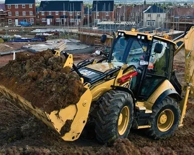 фото Аренда экскаватора-погрузчика Caterpillar 450E, Всеволожск