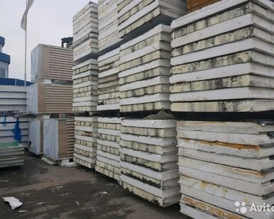 фото Сэндвич-панель пенополистерол 120 мм 6,42 м