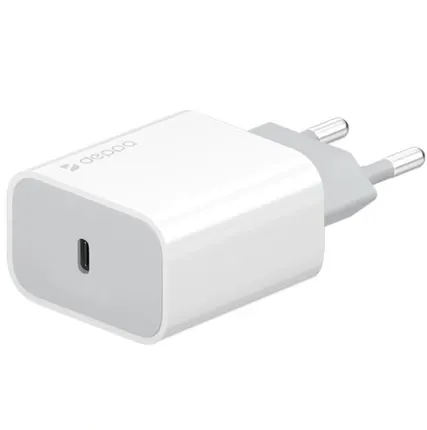 Фото №0 Сетевое зарядное устройство Deppa 20W USB-C 11391 White