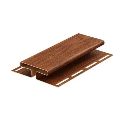 Фото №0 Профиль для сайдинга Docke LUX под дерево H-профиль Фундук