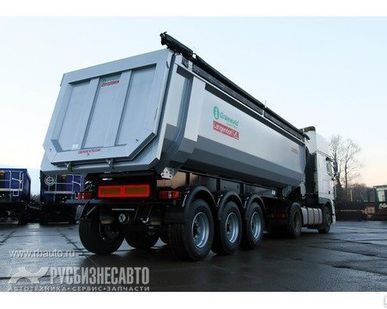 фото Самосвальный полуприцеп Grunwald 27 м3.