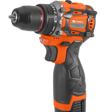 Фото №0 ДШС-18 Дрель аккуммуляторная б/щ Союз, 16В, 45Нм, 2х2.0Ач, ЗУ,кейс