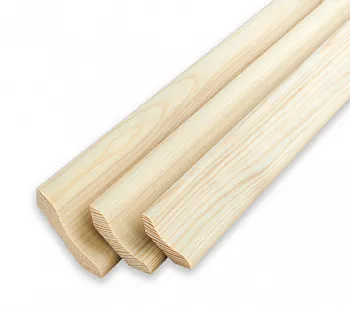 фото Плинтус гладкий ПГС-60 бессучковый сращенный L-2,2м Карпинск*10