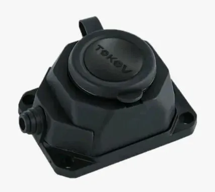 Фото №0 Колодка 1-м с загл.каучук 2Р44 16А 250V AY-KA