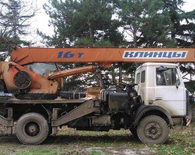 фото Аренда автокрана (автомобильного крана) Клинцы КС-35719-5-02, Севастополь